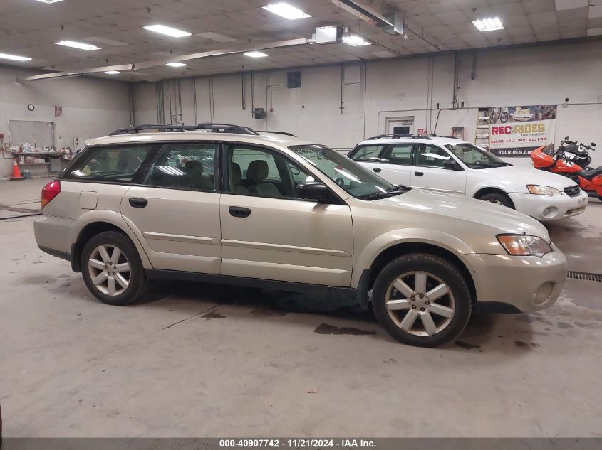 2007 Subaru Outback 2.5I/2.5I Basic/2.5I L.l. Bean Edition VIN: 4S4BP61C077343713 Lot: 40907742