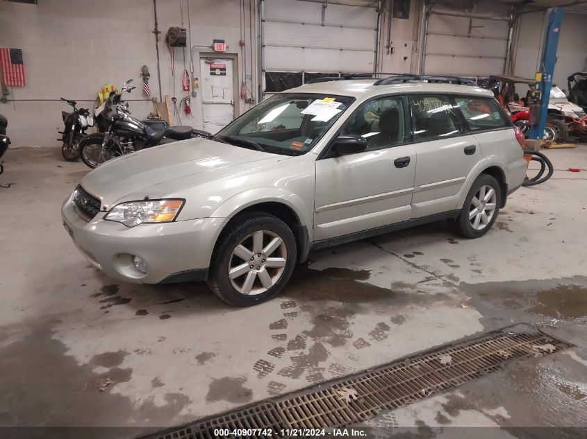 2007 Subaru Outback 2.5I/2.5I Basic/2.5I L.l. Bean Edition VIN: 4S4BP61C077343713 Lot: 40907742