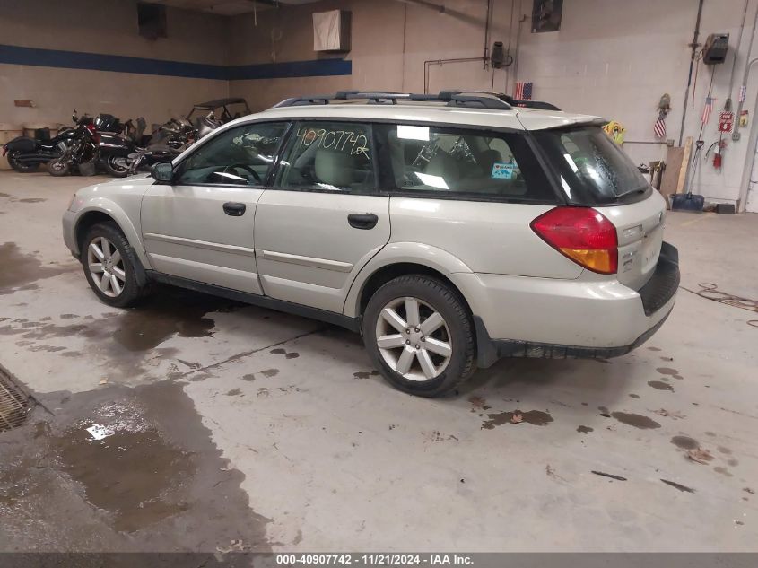 2007 Subaru Outback 2.5I/2.5I Basic/2.5I L.l. Bean Edition VIN: 4S4BP61C077343713 Lot: 40907742