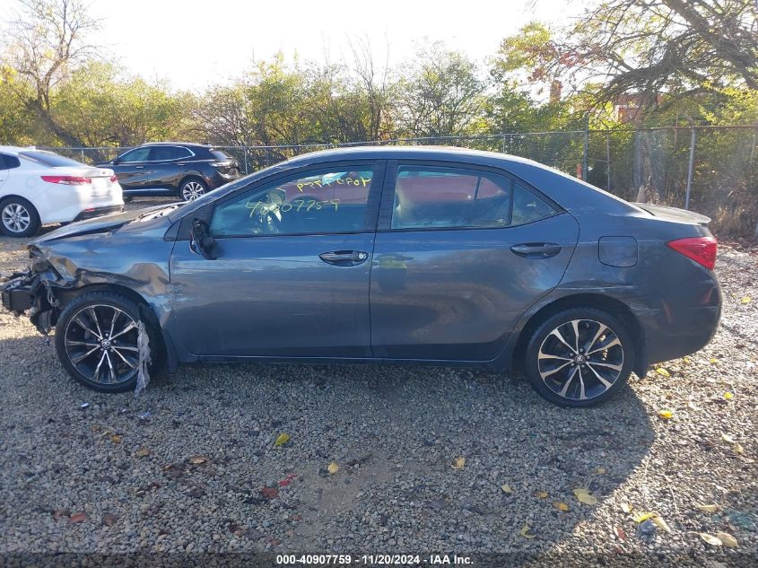 2017 Toyota Corolla Se VIN: 2T1BURHE5HC749153 Lot: 40907759