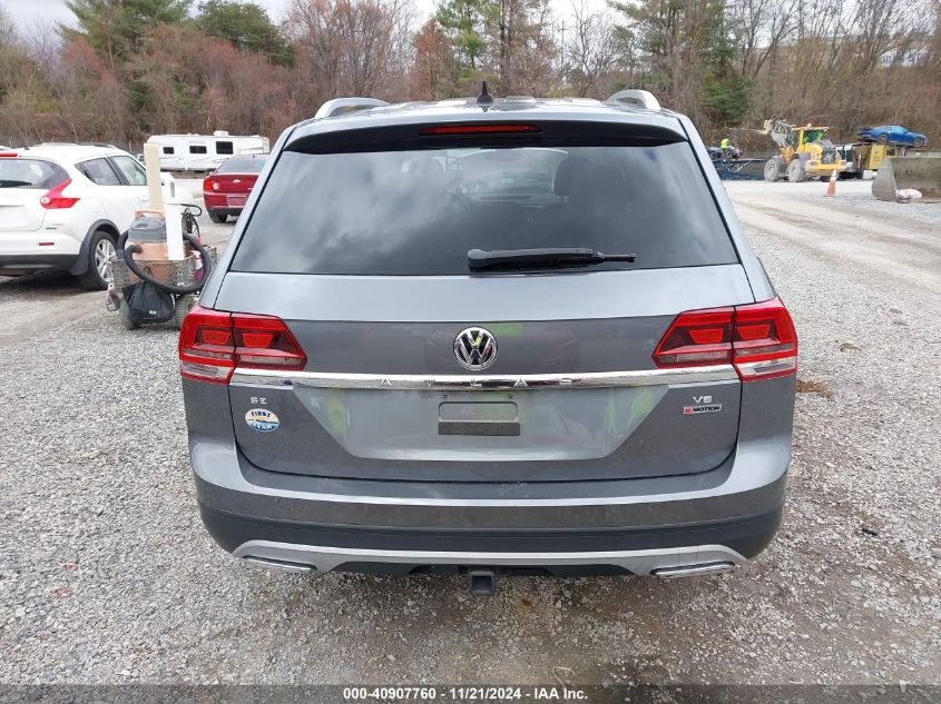 2019 Volkswagen Atlas 3.6L V6 Se W/Technology VIN: 1V2UR2CA5KC510741 Lot: 40907760