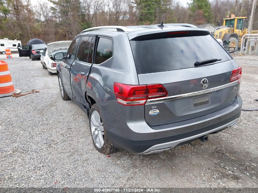 2019 Volkswagen Atlas 3.6L V6 Se W/Technology VIN: 1V2UR2CA5KC510741 Lot: 40907760