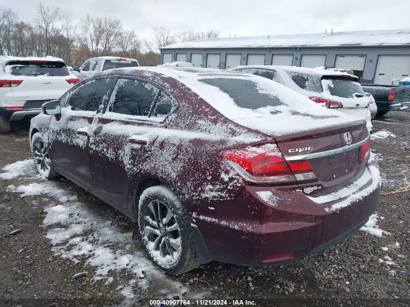 2015 Honda Civic Ex VIN: 19XFB2F89FE073610 Lot: 40907764