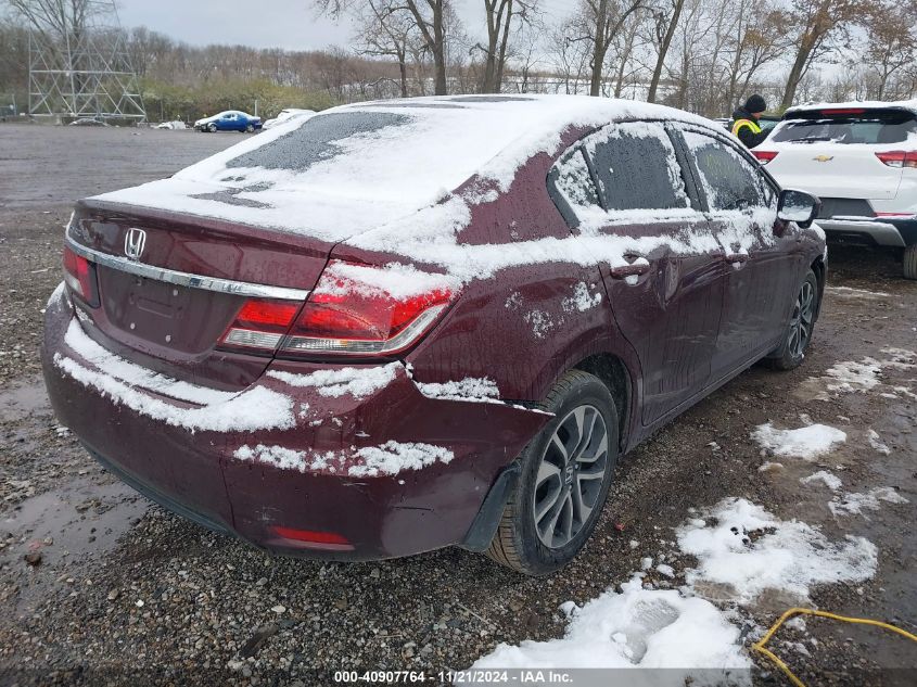 2015 Honda Civic Ex VIN: 19XFB2F89FE073610 Lot: 40907764