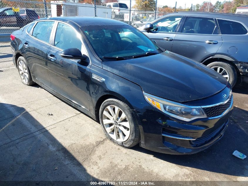 2016 Kia Optima Lx VIN: 5XXGT4L32GG059837 Lot: 40907783