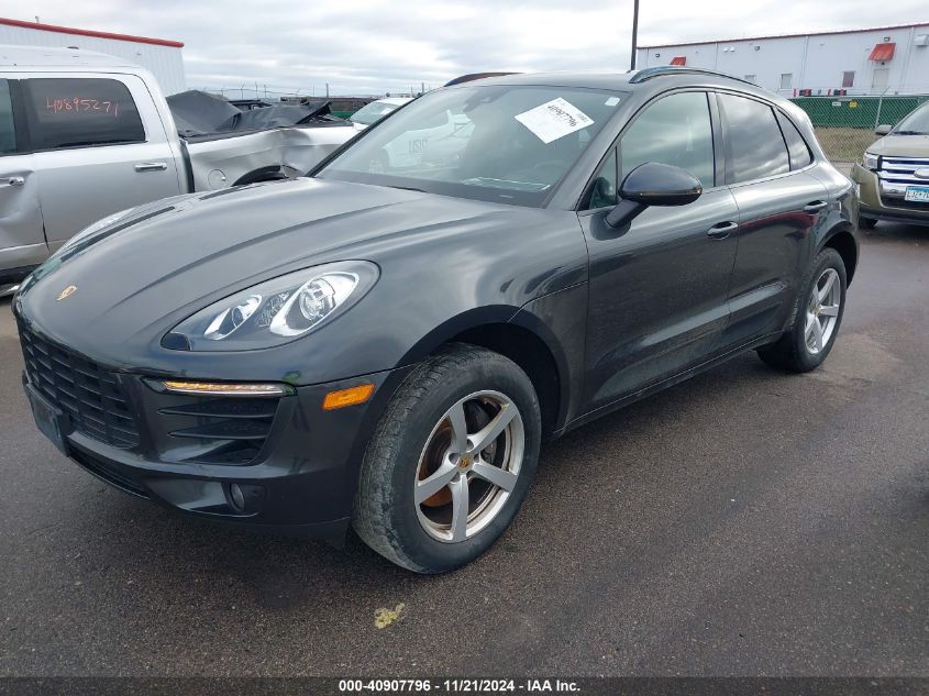 2017 Porsche Macan VIN: WP1AA2A50HLB81455 Lot: 40907796