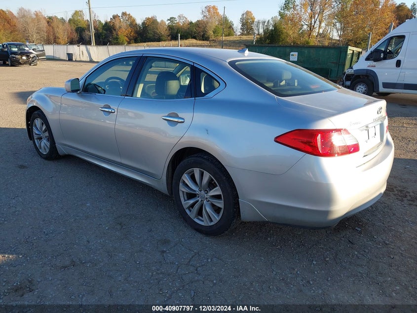 Vin: jn1by1ar3bm371351, lot: 41397489, infiniti m37x 20113