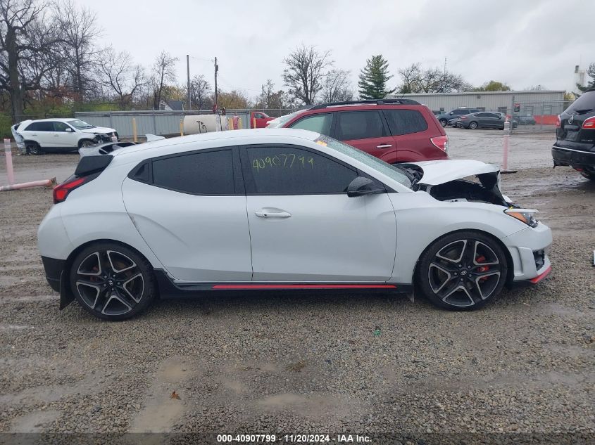 2020 Hyundai Veloster N VIN: KMHT36AH5LU008227 Lot: 40907799