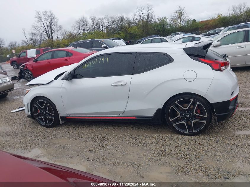 2020 Hyundai Veloster N VIN: KMHT36AH5LU008227 Lot: 40907799