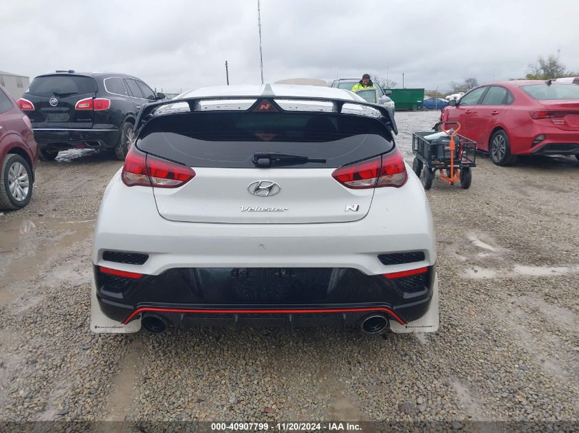 2020 Hyundai Veloster N VIN: KMHT36AH5LU008227 Lot: 40907799