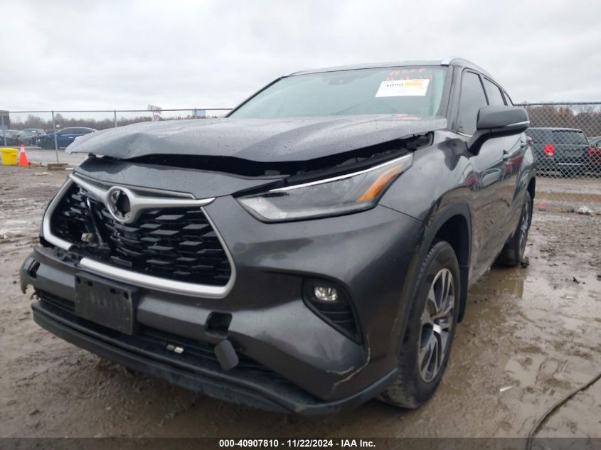 2021 TOYOTA HIGHLANDER XLE - 5TDGZRBH0MS524554