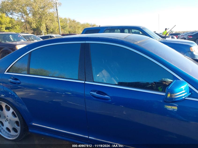 2010 Mercedes-Benz S 63 Amg VIN: WDDNG7HB2AA337402 Lot: 40907812