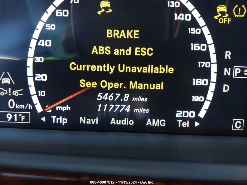 2010 Mercedes-Benz S 63 Amg VIN: WDDNG7HB2AA337402 Lot: 40907812