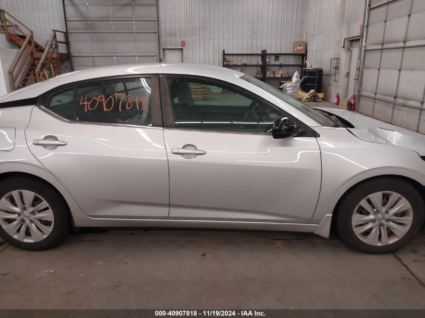 2020 Nissan Sentra S Xtronic Cvt VIN: 3N1AB8BV2LY240797 Lot: 40907818