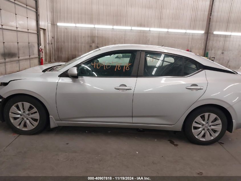 2020 Nissan Sentra S Xtronic Cvt VIN: 3N1AB8BV2LY240797 Lot: 40907818