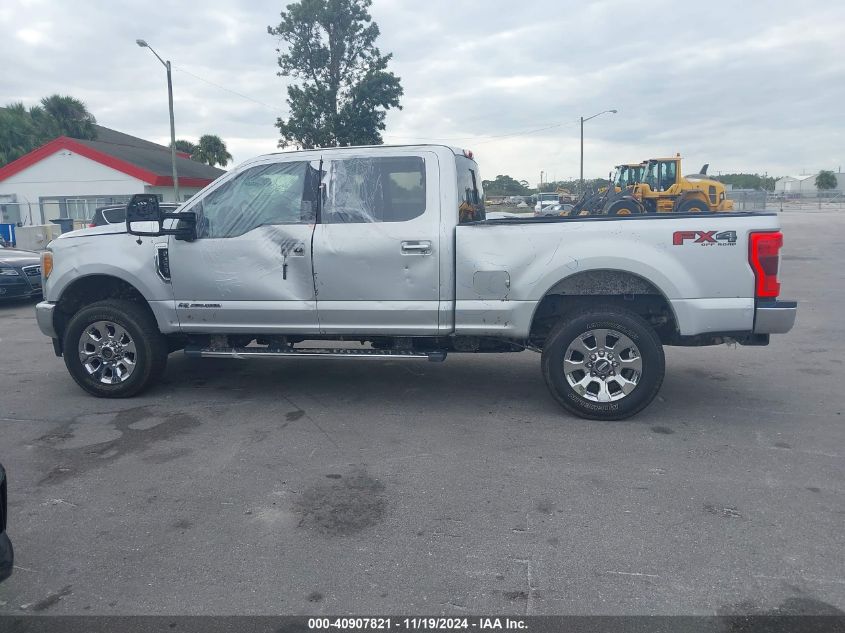 2018 Ford F-250 Lariat VIN: 1FT7W2BT5JEC53870 Lot: 40907821