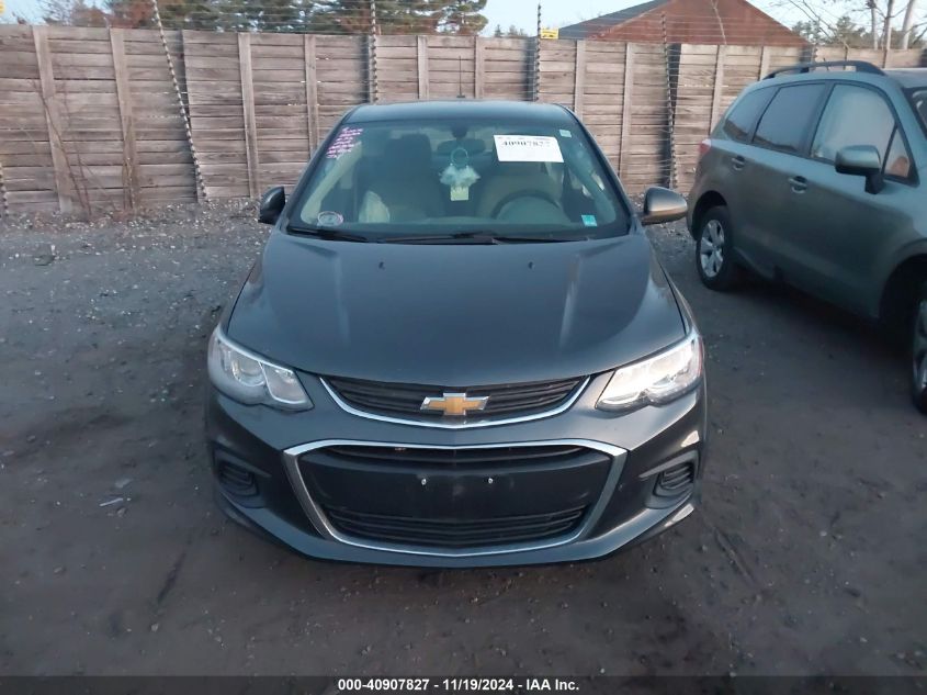 2019 Chevrolet Sonic Ls Auto VIN: 1G1JB5SB4K4134685 Lot: 40907827