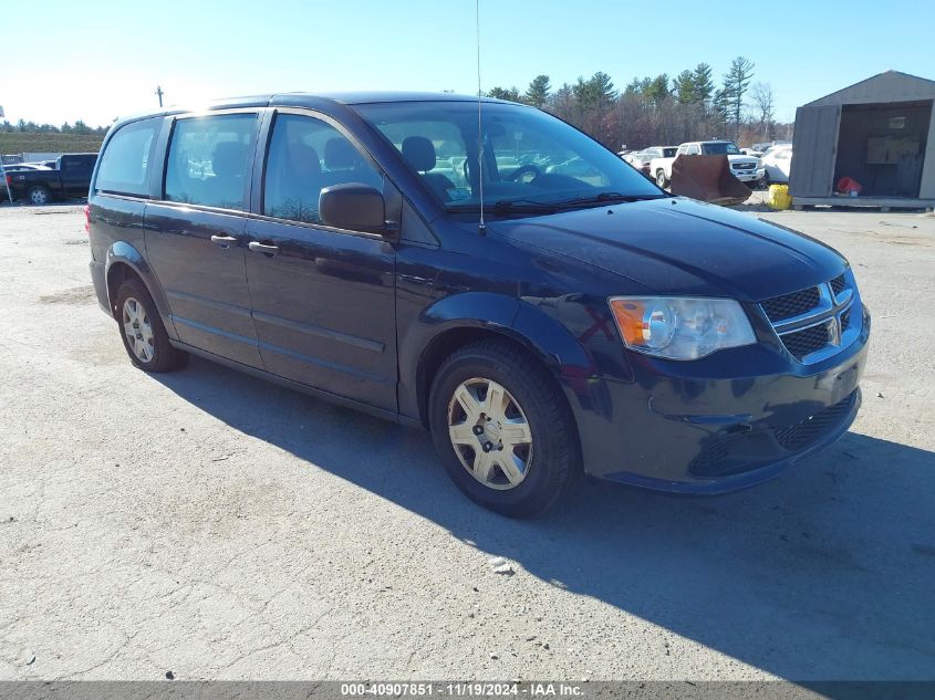 VIN 2C4RDGBG3DR643176 2013 DODGE GRAND CARAVAN no.1