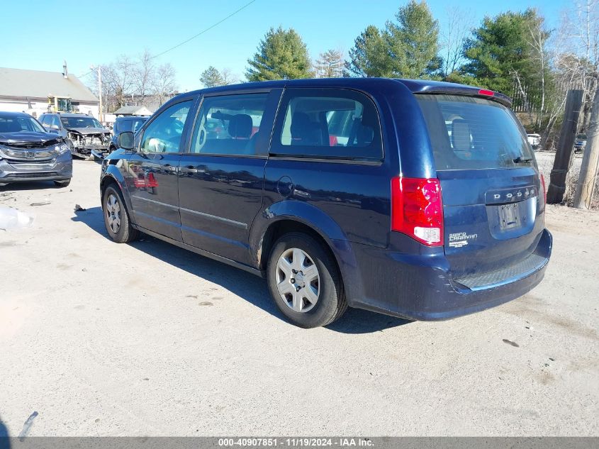 VIN 2C4RDGBG3DR643176 2013 DODGE GRAND CARAVAN no.3