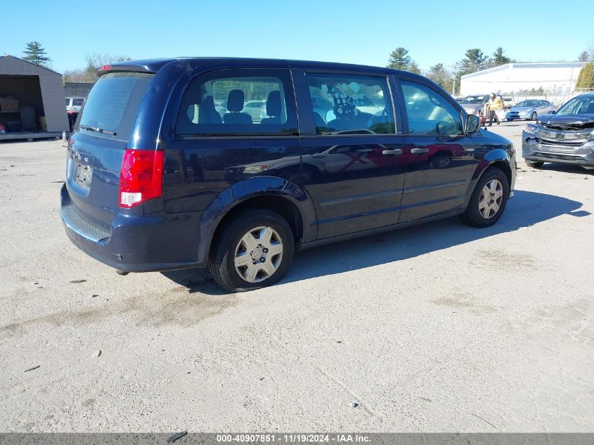 VIN 2C4RDGBG3DR643176 2013 DODGE GRAND CARAVAN no.4