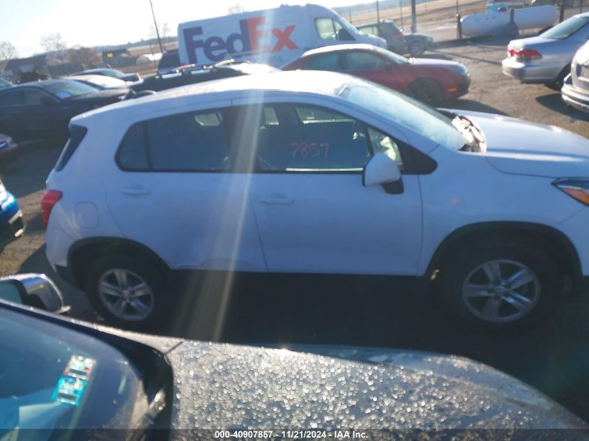 2019 Chevrolet Trax Ls VIN: 3GNCJNSBXKL209782 Lot: 40907857