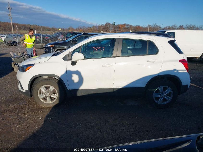 2019 Chevrolet Trax Ls VIN: 3GNCJNSBXKL209782 Lot: 40907857