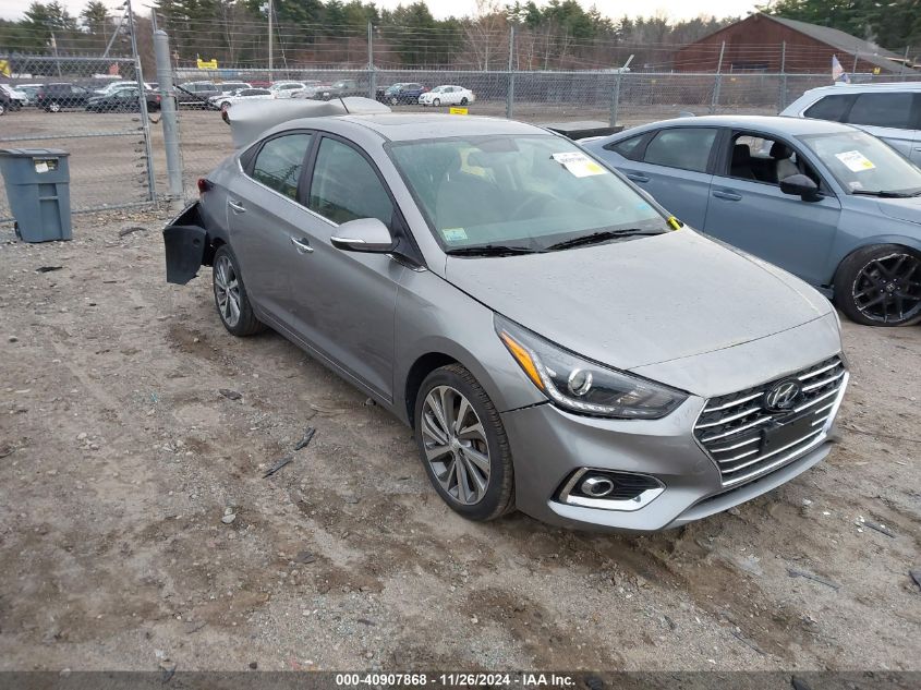 VIN 3KPC34A65NE176491 2022 Hyundai Accent, Limited no.1