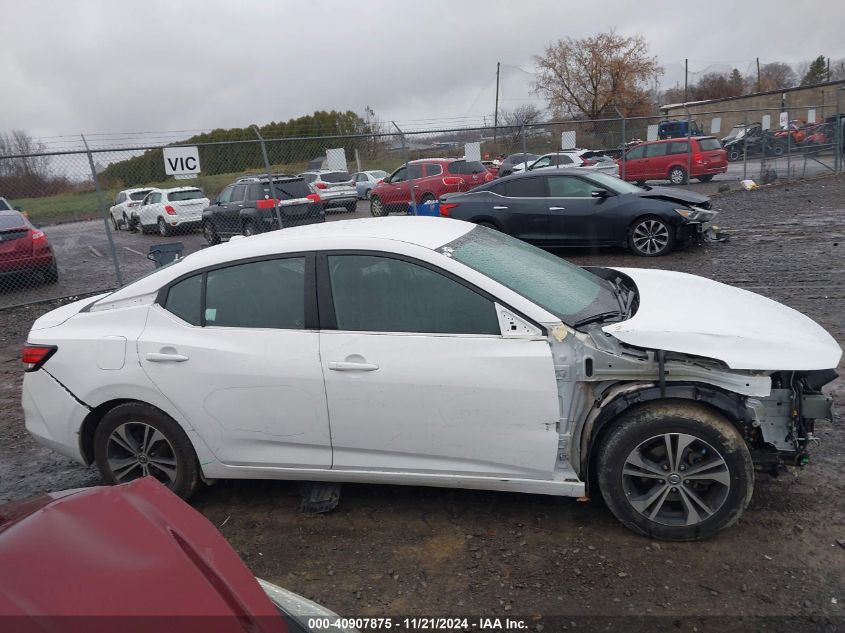 2021 Nissan Sentra Sv Xtronic Cvt VIN: 3N1AB8CV7MY241282 Lot: 40907875