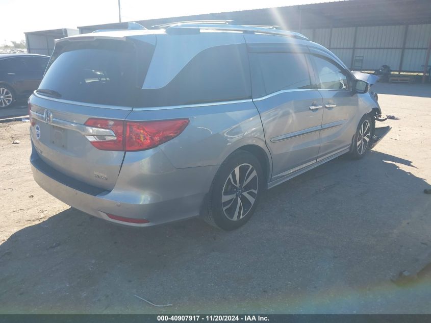 2020 Honda Odyssey Elite VIN: 5FNRL6H99LB055508 Lot: 40907917