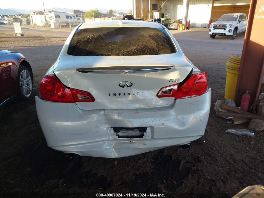 2013 Infiniti G37 Journey VIN: JN1CV6AP8DM716496 Lot: 40907924