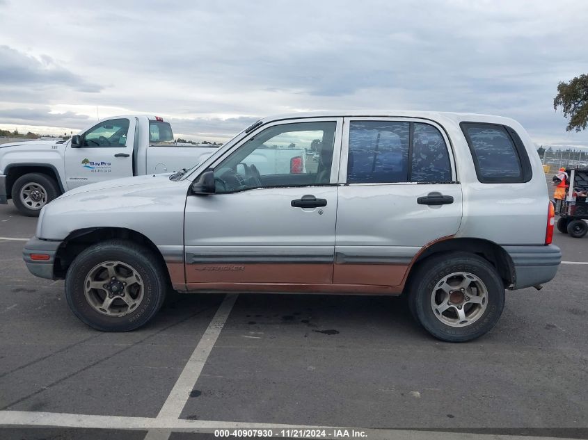 1999 Chevrolet Tracker VIN: 2CNBJ13C4X6937237 Lot: 40907930