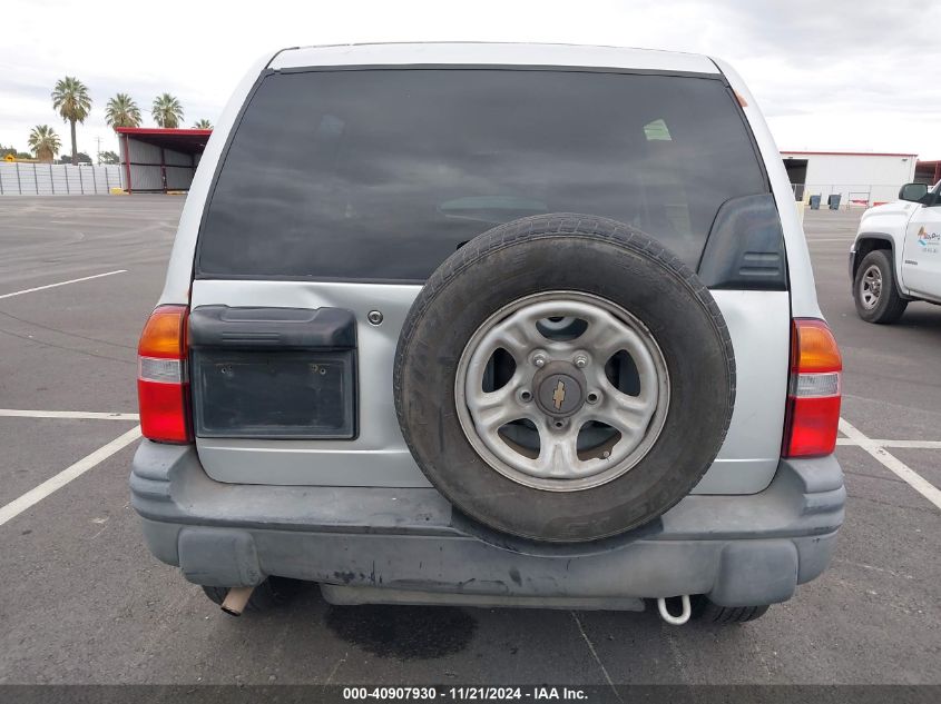 1999 Chevrolet Tracker VIN: 2CNBJ13C4X6937237 Lot: 40907930