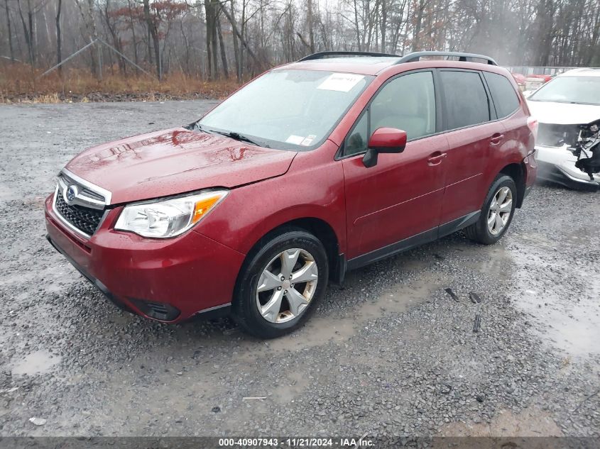 2015 Subaru Forester 2.5I Premium VIN: JF2SJADC5FH477308 Lot: 40907943