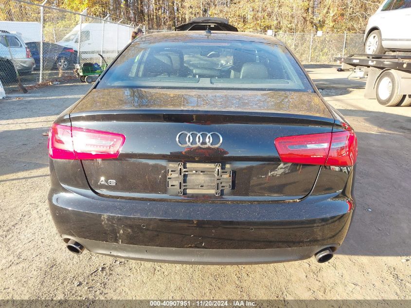 2013 Audi A6 2.0T Premium VIN: WAUGFAFC2DN047041 Lot: 40907951