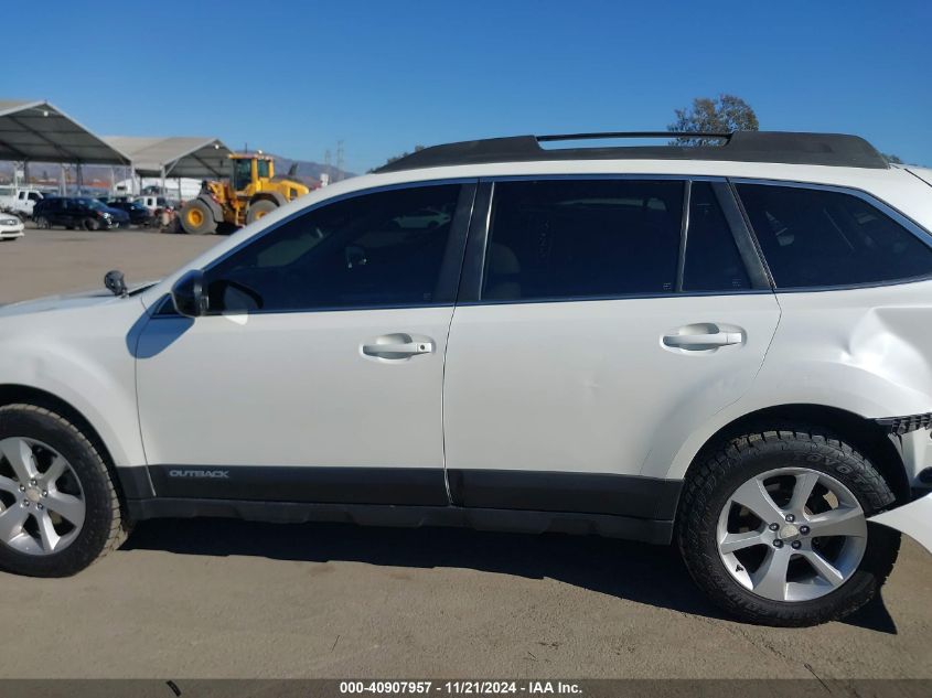 2014 Subaru Outback 2.5I Premium VIN: 4S4BRBDC2E3202645 Lot: 40907957