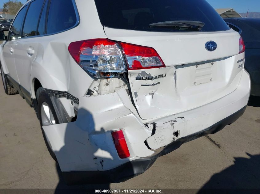 2014 Subaru Outback 2.5I Premium VIN: 4S4BRBDC2E3202645 Lot: 40907957