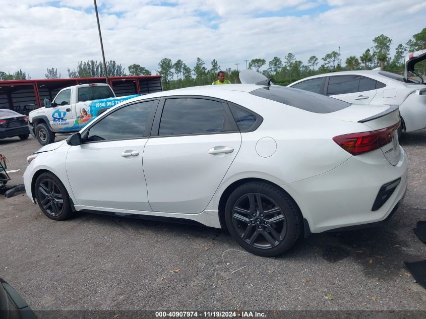 2021 Kia Forte Gt-Line VIN: 3KPF34AD5ME289562 Lot: 40907974