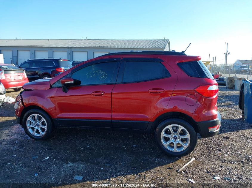 2019 Ford Ecosport Se VIN: MAJ3S2GE5KC253844 Lot: 40907978