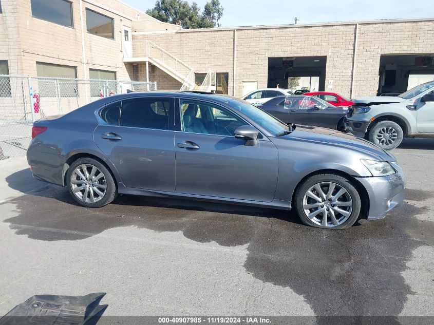 2013 Lexus Gs 350 VIN: JTHCE1BL7D5012455 Lot: 40907985