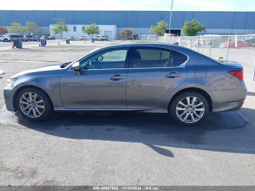 2013 Lexus Gs 350 VIN: JTHCE1BL7D5012455 Lot: 40907985