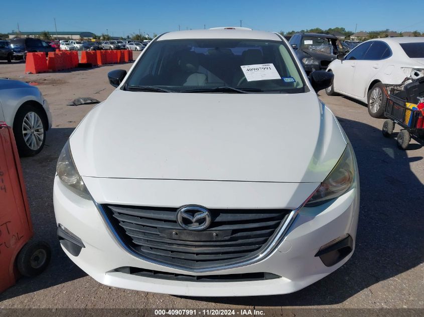 2014 Mazda Mazda3 I Sv VIN: JM1BM1T70E1125271 Lot: 40907991