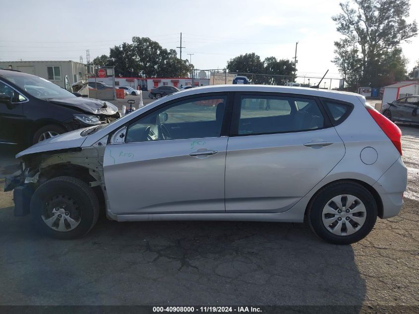 2017 Hyundai Accent Se VIN: KMHCT5AE5HU312519 Lot: 40908000