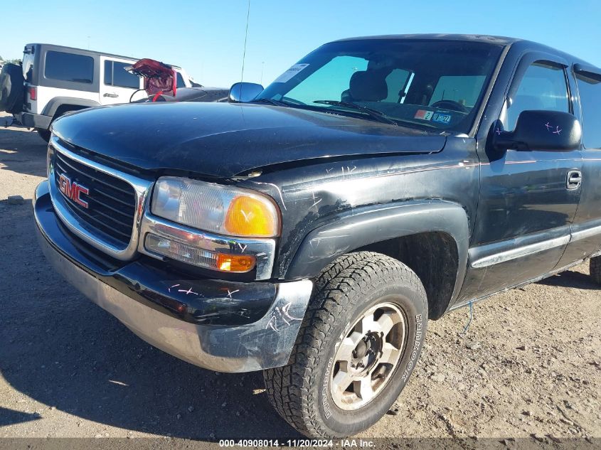 2002 GMC Sierra 1500 Sle VIN: 2GTEK19V821301112 Lot: 40908014