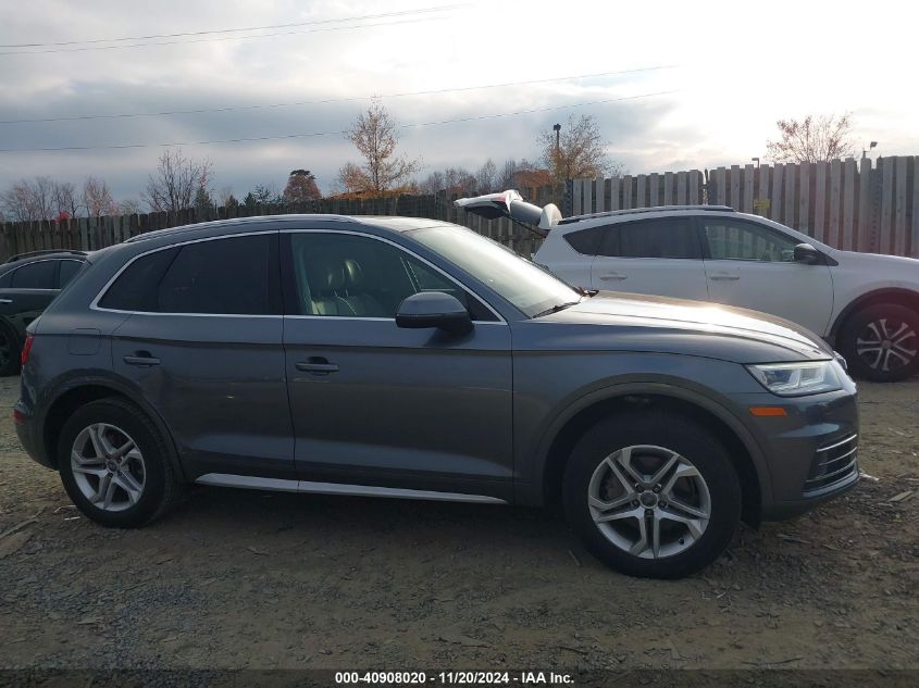 2018 Audi Q5 2.0T Premium/2.0T Tech Premium VIN: WA1BNBFY2J2028109 Lot: 40908020