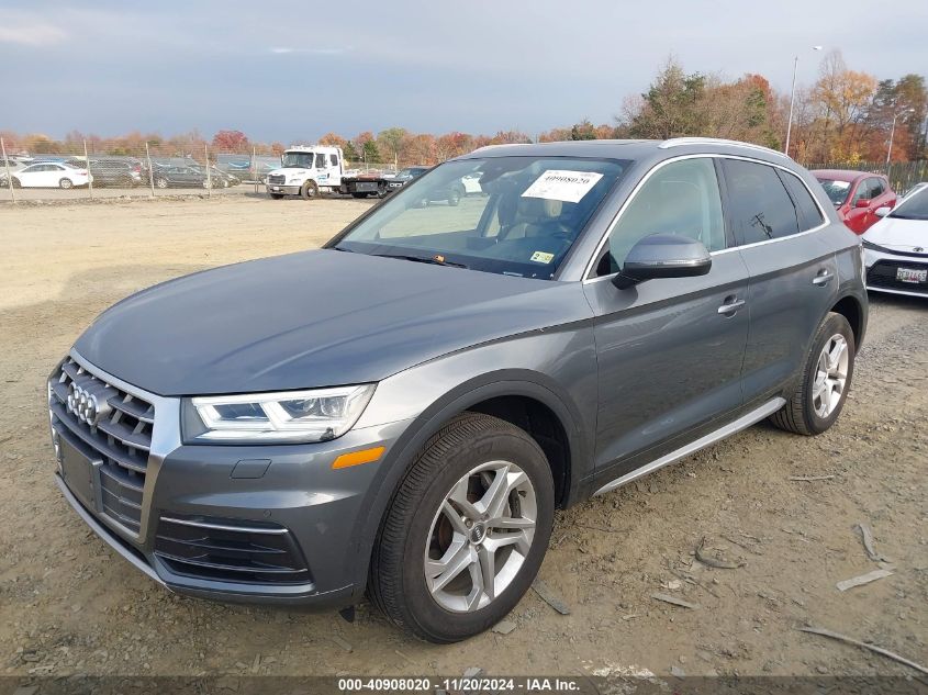 2018 Audi Q5 2.0T Premium/2.0T Tech Premium VIN: WA1BNBFY2J2028109 Lot: 40908020