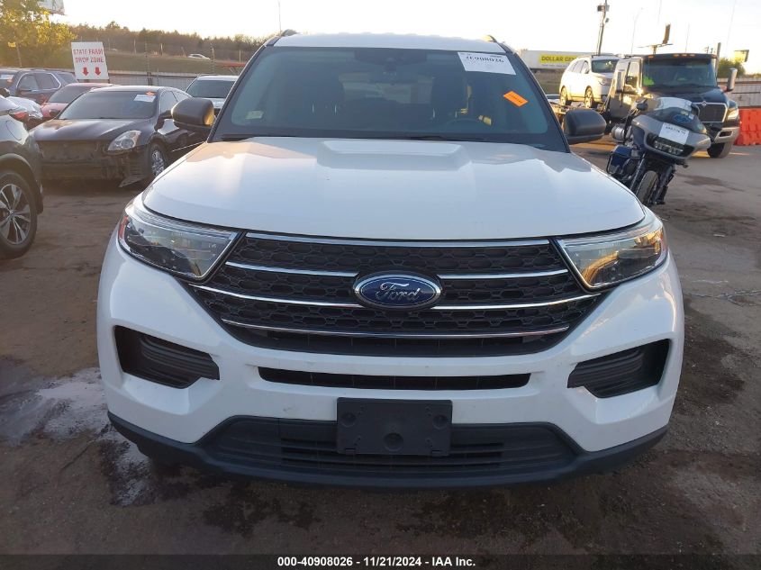 2021 Ford Explorer Xlt VIN: 1FMSK7DH7MGA81843 Lot: 40908026