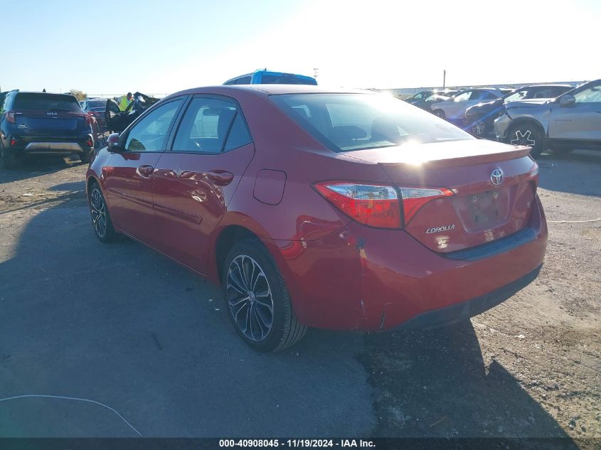 VIN 2T1BURHE7EC047170 2014 Toyota Corolla, S Plus no.3