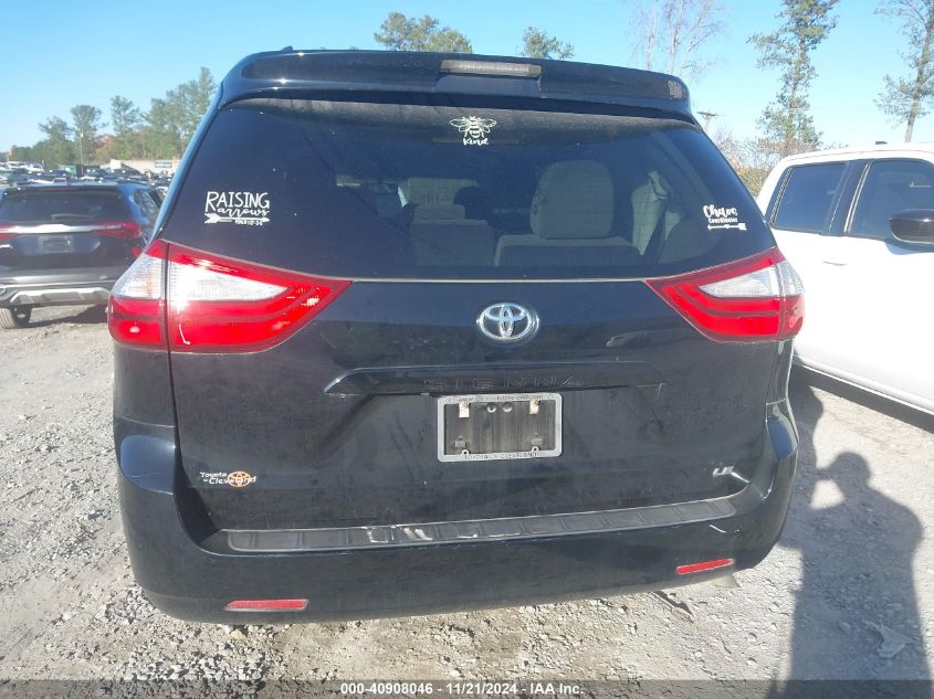 2016 Toyota Sienna Le 8 Passenger VIN: 5TDKK3DC0GS723590 Lot: 40908046