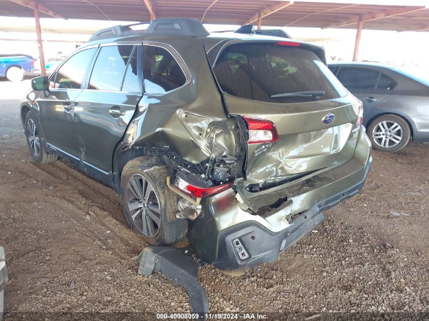 2019 Subaru Outback 3.6R Limited VIN: 4S4BSENC9K3291596 Lot: 40908059