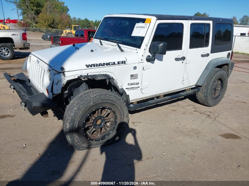 2013 Jeep Wrangler Unlimited Sport VIN: 1C4BJWDG5DL537984 Lot: 40908067